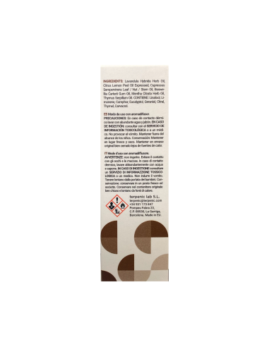 Sinergia de Aceites Esenciales Woods 30ml Terpenic