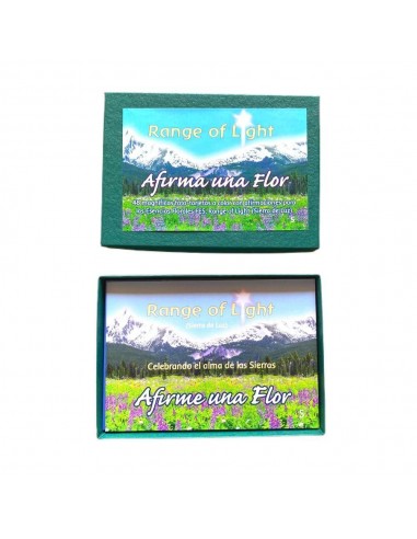 Cartas Afirma una Flor Range of Light