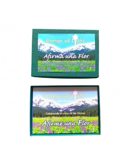 Cartas Afirma una Flor Range of Light