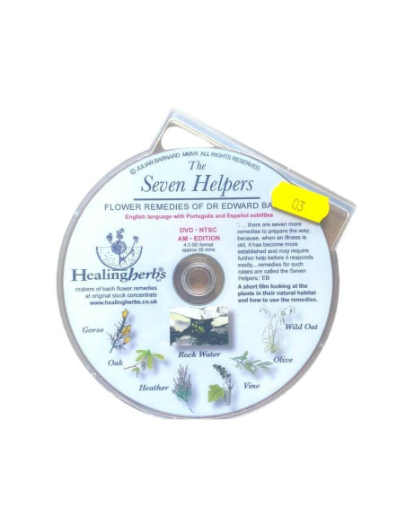 DVD 7 ayudantes Healing Herbs