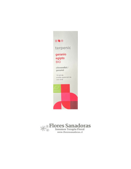 Geranio Egipto - Aceite Esencial 10 ml Terpenic