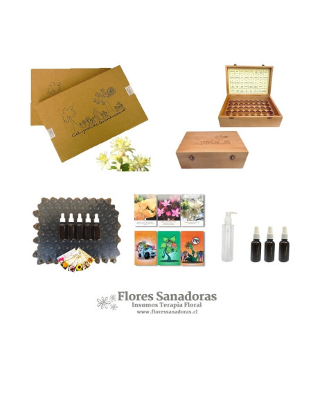Set de Flores de Bach El Jardi de Les Essencies de 12 ml (FULL ACCESORIOS)
