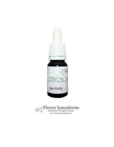 Geo-Holly 12 ml – Flores de Bach en Geoda Mineral (El Jardí de les Essències)