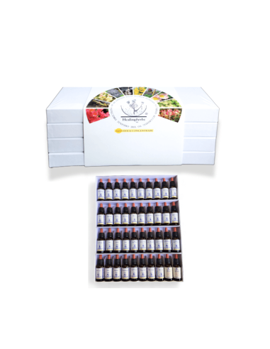 Set de Flores de Bach 30 ml Healing Herbs, 40 botellas