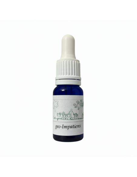 Geo-Impatiens 12 ml – Flores de Bach en Geoda Mineral (El Jardí de les Essències)