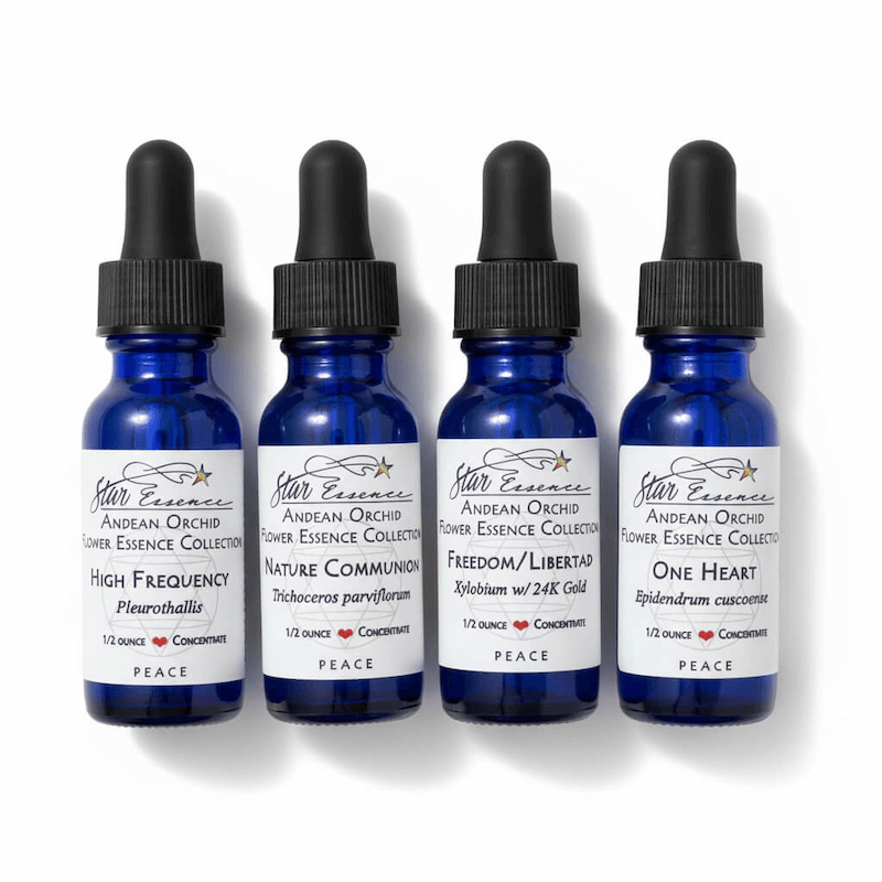Orquídeas de Machu Picchu Star Essences – colección High Frequency y Nature Communion